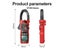 HABOTEST HT208 Digital Clamp Meter 1000A 1000V Multimeter AC DC True RMS Carousel 7