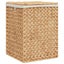 vidaXL Laundry Baskets 2 pcs Water Hyacinth Carousel 8