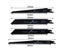 4pc Reciprocating Saw Blades For Wood Plastic Metal Carousel 5