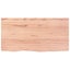 vidaXL Wall Shelf Light Brown 80x40x2 cm Treated Solid Wood Oak Carousel 2