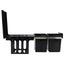 vidaXL Kitchen Cupboard Pull-out Dustbin Soft-Close 48 L Carousel 5