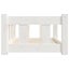 vidaXL Dog Bed White 55.5x45.5x28 cm Solid Wood Pine Carousel 5