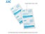 JJC 110Pcs Individually Moistened Lens Cleaning Wipes For Glasses Camera Lens Carousel 6