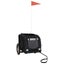 vidaXL Pet Bike Trailer Black Oxford Fabric and Iron Carousel 3