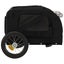 vidaXL Pet Bike Trailer Black Oxford Fabric and Iron Carousel 7