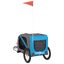 vidaXL Pet Bike Trailer Blue and Grey Oxford Fabric and Iron Carousel 8