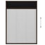 vidaXL Plisse Insect Screen for Windows Aluminium Brown 80x120 cm Carousel 5