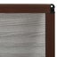 vidaXL Plisse Insect Screen for Windows Aluminium Brown 80x120 cm Carousel 6