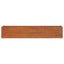vidaXL Garden Raised Bed Rusty 240x40x45 cm Corten Steel Carousel 4