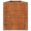vidaXL Garden Raised Bed Rusty 240x40x45 cm Corten Steel Carousel 7