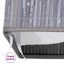 vidaXL Bamboo Laundry Basket with Single Section Grey 83 L Carousel 8