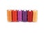 6 Colors Yard Yarn Sewing Thread Roll 400 Yards Spool 100 Polyester Home Sewing Carousel 1