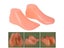 1 Pair Of Model Feet Female Foot Model For Shoe Store Clothing Store Showcasing Carousel 1