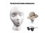 Women's Polystyrene Head Model For Home Travel Salon Practical Durable Carousel 3