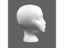 Women's Polystyrene Head Model For Home Travel Salon Practical Durable Carousel 5