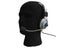 Black Foam Mannequin Hair Head With Glasses Headset For Wig Display Carousel 3