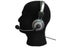 Black Foam Mannequin Hair Head With Glasses Headset For Wig Display Carousel 4