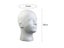 Black Foam Mannequin Hair Head With Glasses Headset For Wig Display Carousel 6