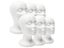 1PCS New Female Styrofoam Mannequin Head Model With Hat Glasses Display Stand Carousel 3