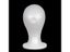 Lightweight White Foam Female Mannequin Head For Hat Glasses Display Carousel 4