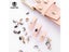 WUTA 50 Set Solid Brass Leather Staples Copper Belt Loops Fastener Holder Carousel 3