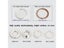 3-10mm 100Sets Metal Eyelet Grommet Round Rings For DIY Leather Craft Bags Carousel 4