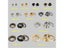 3-10mm 100Sets Metal Eyelet Grommet Round Rings For DIY Leather Craft Bags Carousel 7