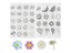 Hand Embroidery Pattern Stick Transfer Patch Paper For Clothes Backing DIY Carousel 4