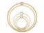 5pcs Embroidery Hoops Frame 13-30cm Wooden Embroidery Hoop Rings Circle Carousel 5