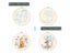 Embroidery Kit For Beginner DIY Butterfly Printed Pattern Flower Cross Stitch Carousel 4