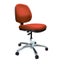 Buro Image Office Task Chair with Polished Aluminium Base, Assembled, Red Fabric Carousel 1