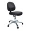 Buro Image Office Task Chair with Polished Aluminium Base, Black Fabric, Asse... Carousel 1