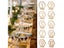 1set Table Number Signs For Wedding Party Decor Wooden Memo Holder For Wedding Carousel 1