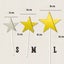 Cake Topper Cake Decorating Cupcake Topper Silver Stars *Local Buy* Carousel 7