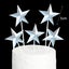 Cake Topper Cake Decorating Cupcake Topper Silver Stars *Local Buy* Carousel 4