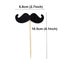 Cake Design Decorating Cupcake Topper Moustache Dad *Local Buy* Carousel 4