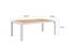 Living Culture Nimbus Aluminium Teak Outdoor Dining Table White Carousel 5