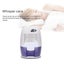 500ML Portable Mini Dehumidifier Electric Moisture for Home Office Bathroom Carousel 4