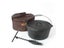 Cast Iron Camping Pot Set With Bag Outdoor Pots 25cm Carousel 3