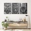 ON SALE FREE SHIPPING - 3 Piece Canvas Art Print - Maori Art Carousel 2