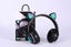 Wireless Headphones For Kids Cat Ear Led Light Up Bluetooth Headphones(Black) Carousel 3