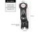 Adjustable Bicycle Handlebar Stem Variable 60 Degree Angle Aluminum Alloy Bike Carousel 1