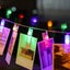 2 4 Metet Led Photo Clip String Lights Battery Powered For Bedroom Party Wedding Carousel 1