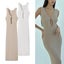 Women Slit Midi Bodycon Dress Women Sleeveless Knit Sexy Long Dresses Carousel 2