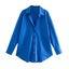 Women Shirt Multicolour Button Up Shirt Women Summer Long Sleeve Top Carousel 4