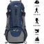 50L Hiking Backpack Camping Backpack Lightweight Travel Backpack (Blue) Carousel 2