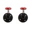 2Pack Industrial Pipe Valve Bent Hook Carousel 1