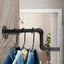Wall Mounted Industrial Pipe Vintage Clothes Rack Carousel 4