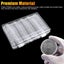 100Pcs 30mm Coin Holder Capsules Case for Silver Gold Dollar Display Storag Carousel 3