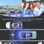 1080P HD Car Dual Lens Dash Cam Front/Rear/Inside Video Recorder Camera G-s Carousel 5